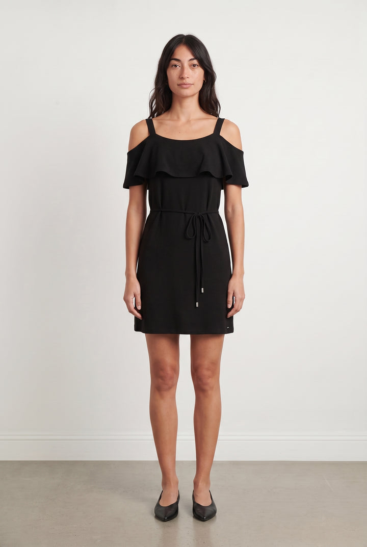 Robe Courte Noire - Taille XS/34 de la marque IKKS | PARAD110726 - Vendu par Paradigme - Image 1