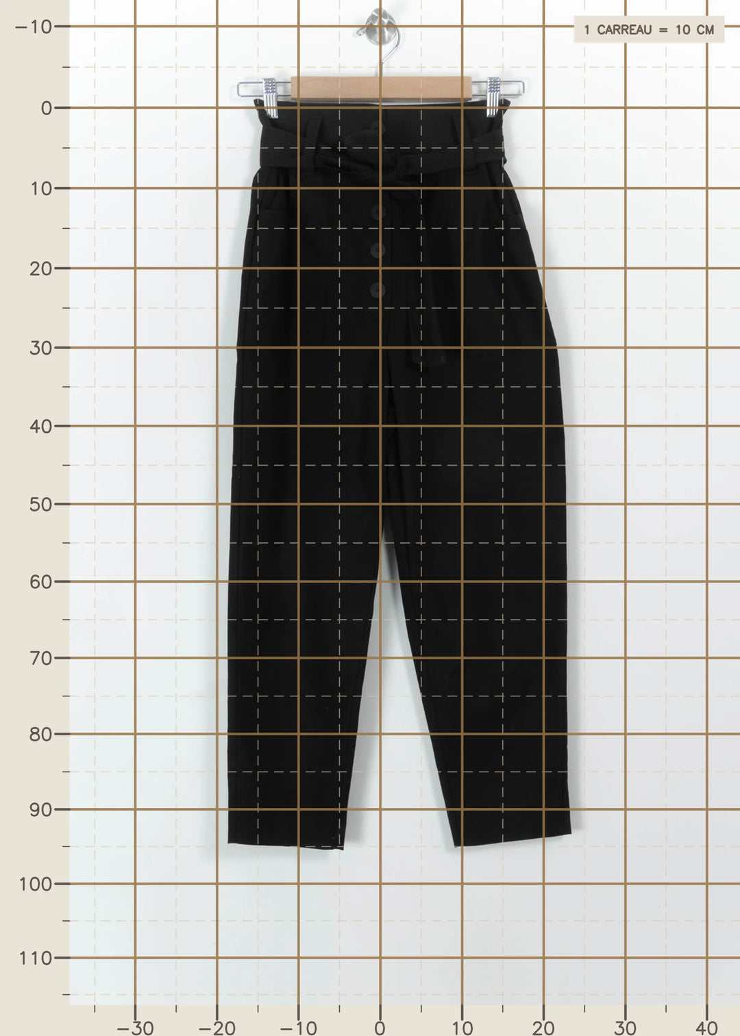 Pantalon Noir - Taille S/36 de la marque Maje | PARAD110728 - Vendu par Paradigme - Image 4