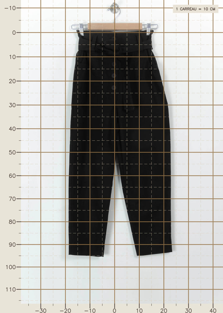 Pantalon Noir - Taille S/36 de la marque Maje | PARAD110728 - Vendu par Paradigme - Image 4