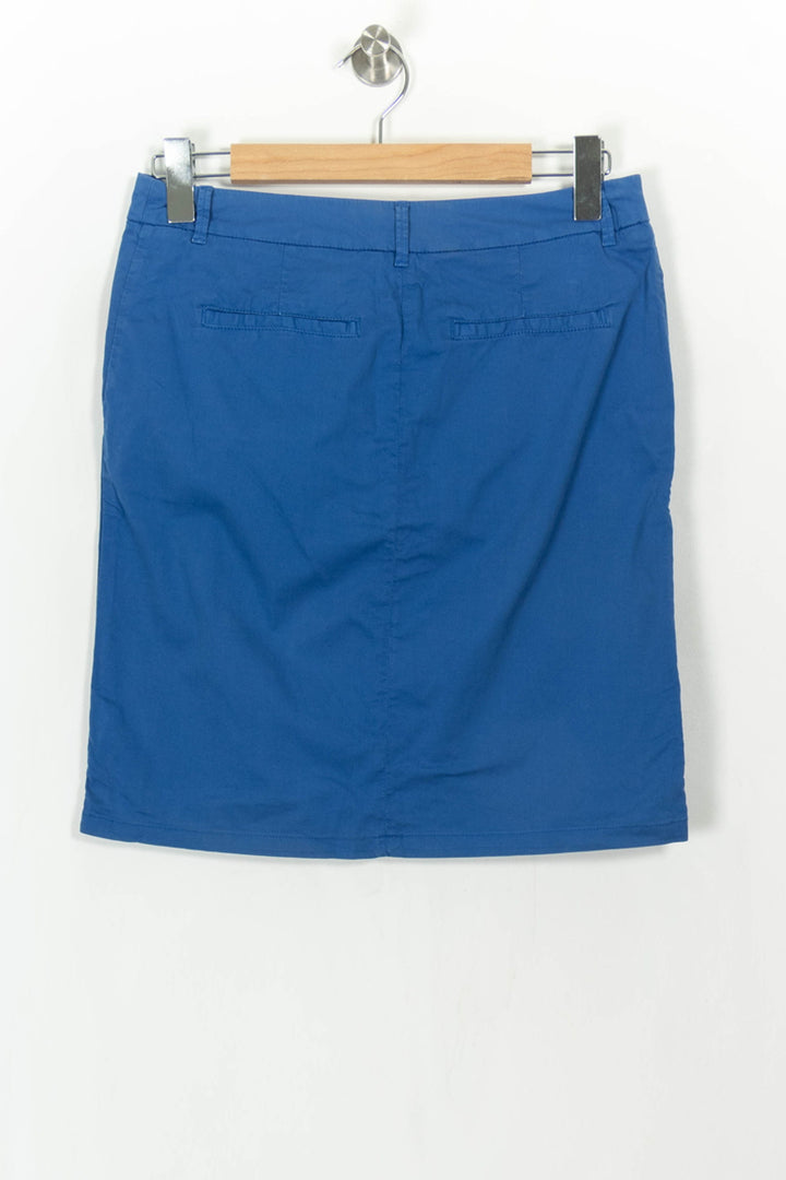 Jupe Droite Bleue - Taille M/38 de la marque Caroll | PARAD110739 - Vendu par Paradigme - Image 5