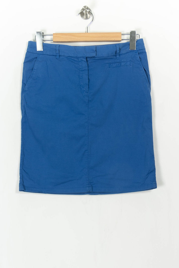 Jupe Droite Bleue - Taille M/38 de la marque Caroll | PARAD110739 - Vendu par Paradigme - Image 2