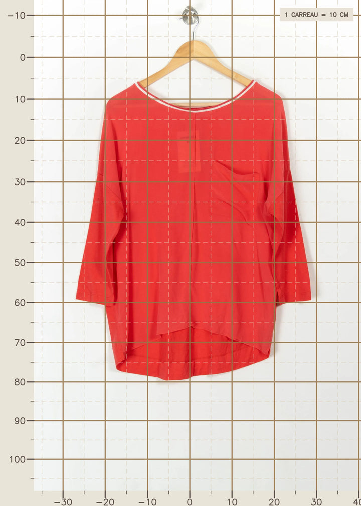 Blouse Rose - Taille M/38 de la marque Gerard Darel | PARAD110744 - Vendu par Paradigme - Image 4