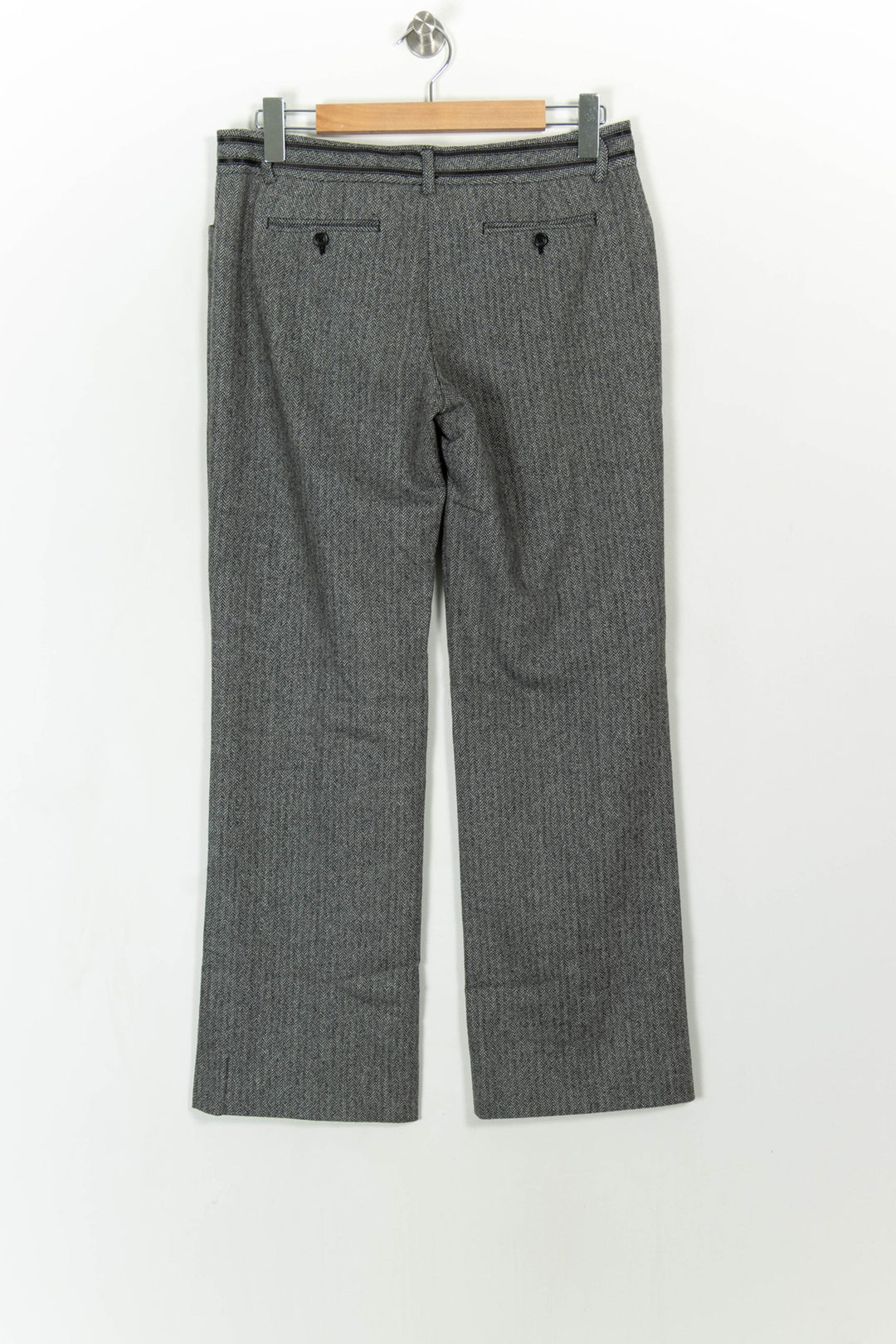 Pantalon Gris - Taille L/40 de la marque Caroll | PARAD110746 - Vendu par Paradigme - Image 5