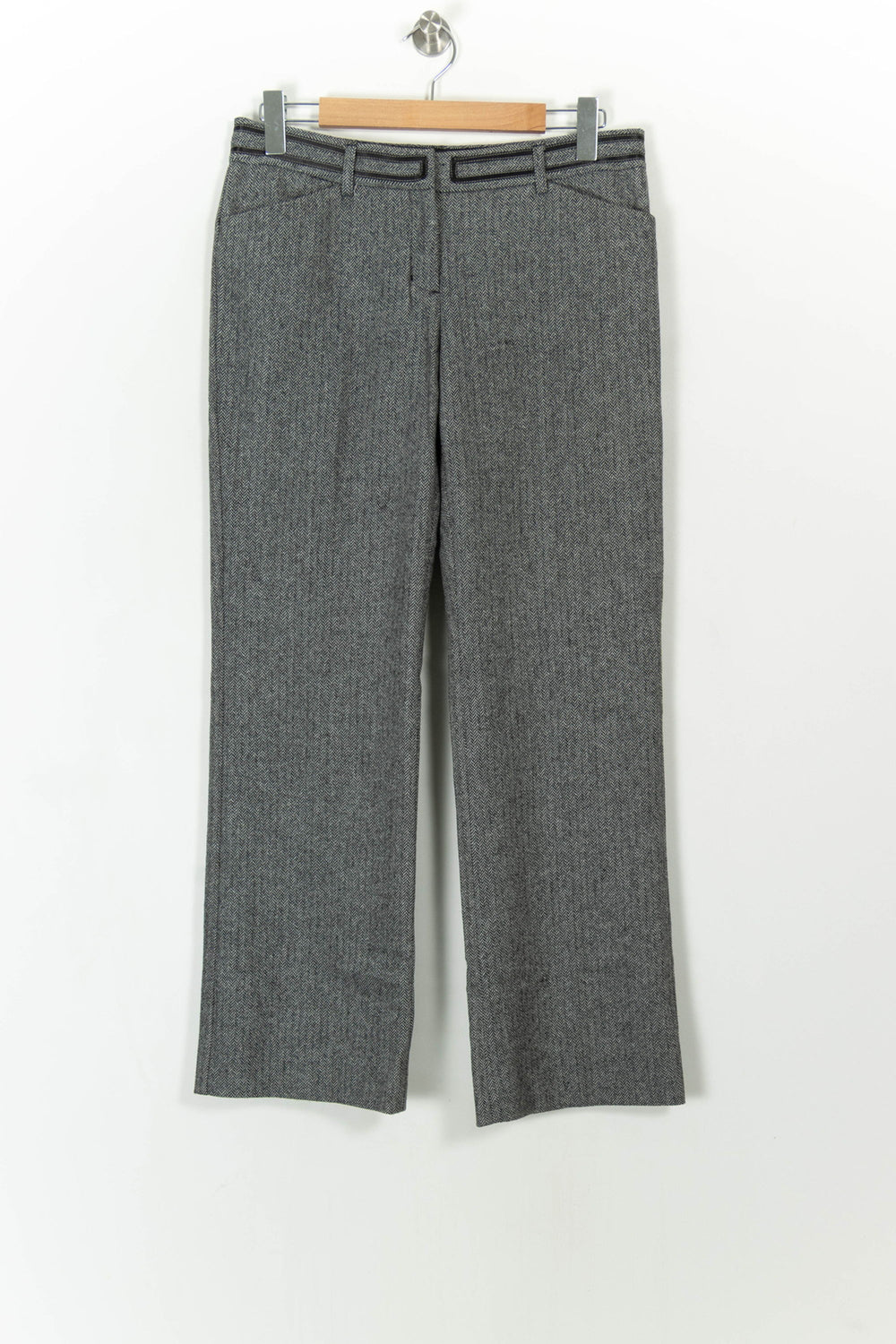 Pantalon Gris - Taille L/40 de la marque Caroll | PARAD110746 - Vendu par Paradigme - Image 2