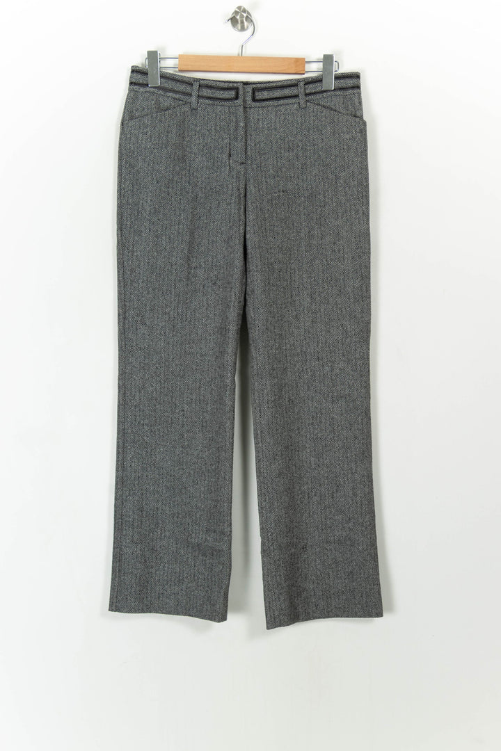 Pantalon Gris - Taille L/40 de la marque Caroll | PARAD110746 - Vendu par Paradigme - Image 2