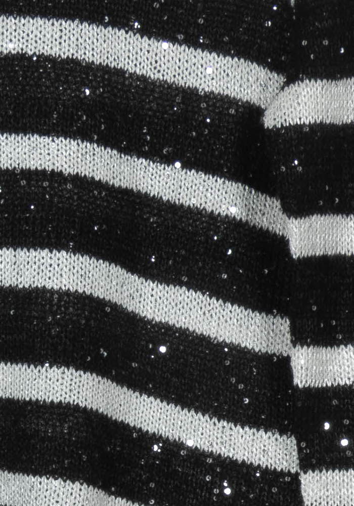 Pull Noir et Blanc - Taille L/40 de la marque Caroll | PARAD110756 - Vendu par Paradigme - Image 3