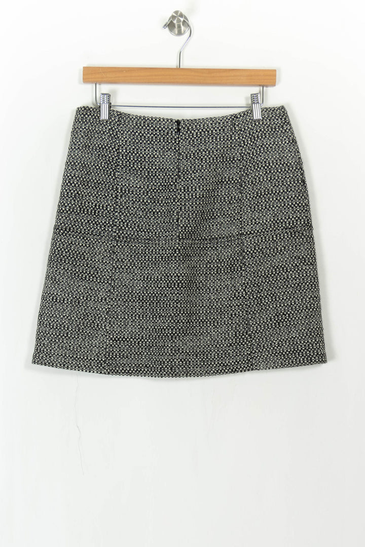 Jupe Courte Noire et Blanche - Taille L/40 de la marque Caroll | PARAD110758 - Vendu par Paradigme - Image 5