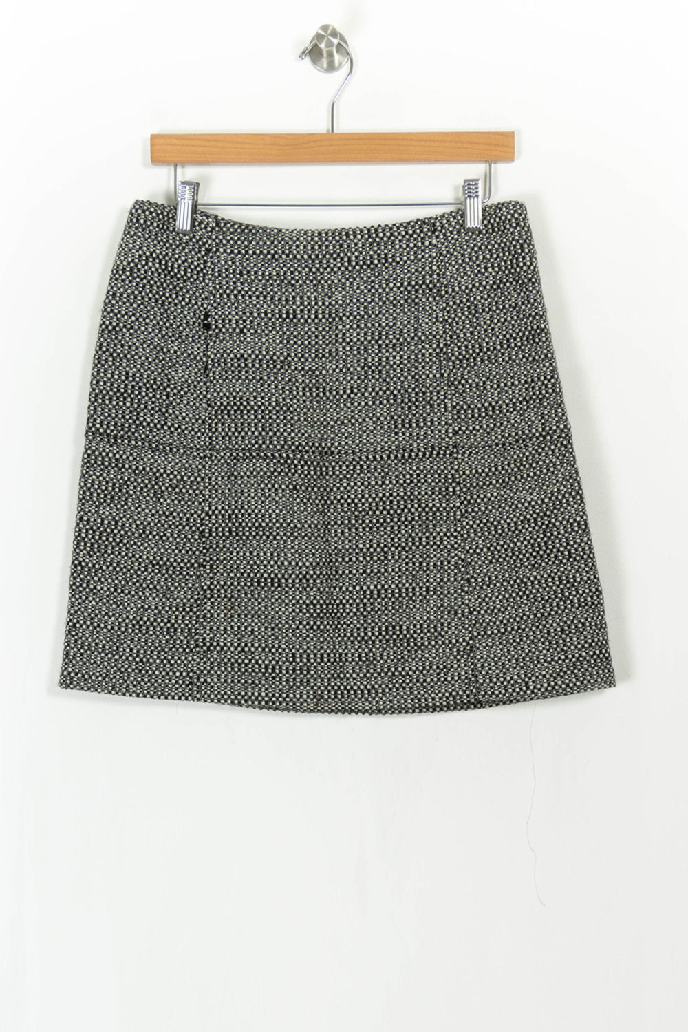Jupe Courte Noire et Blanche - Taille L/40 de la marque Caroll | PARAD110758 - Vendu par Paradigme - Image 2