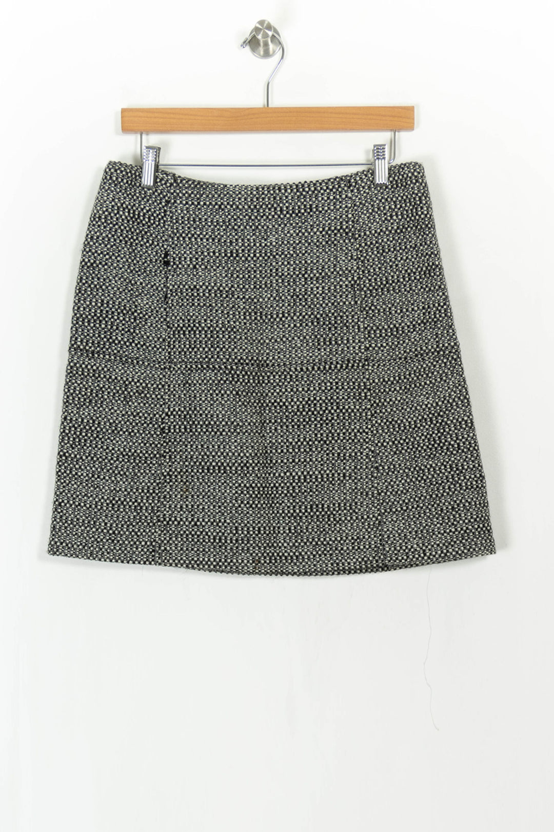 Jupe Courte Noire et Blanche - Taille L/40 de la marque Caroll | PARAD110758 - Vendu par Paradigme - Image 2
