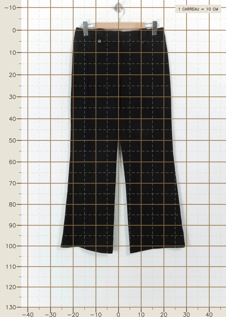 Pantalon Noir - Taille M/38 de la marque Caroll | PARAD110761 - Vendu par Paradigme - Image 4