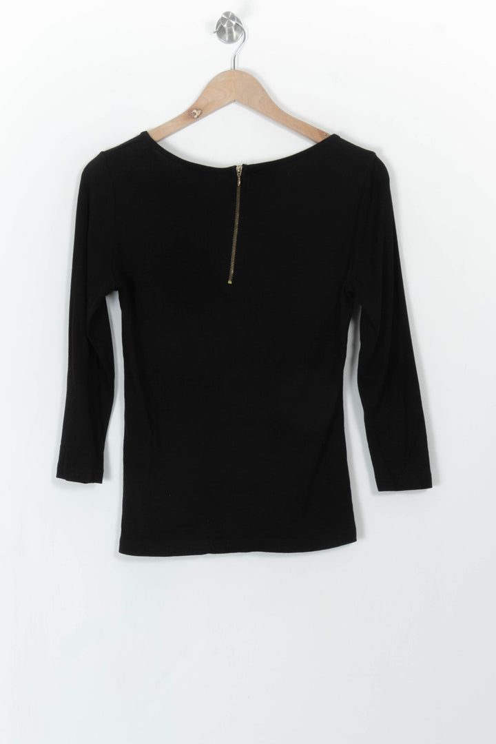 Tee-shirt Noir - Taille L/40 de la marque Caroll | PARAD110762 - Vendu par Paradigme - Image 5
