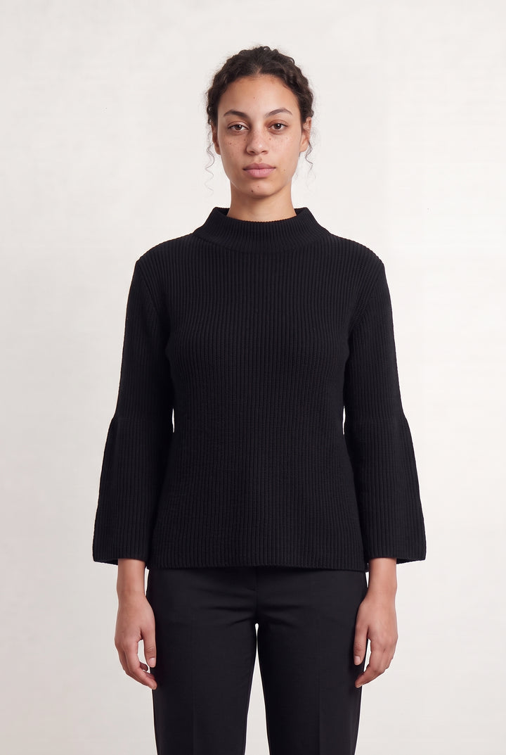 Pull Noir - Taille L/40 de la marque Caroll | PARAD110767 - Vendu par Paradigme - Image 1