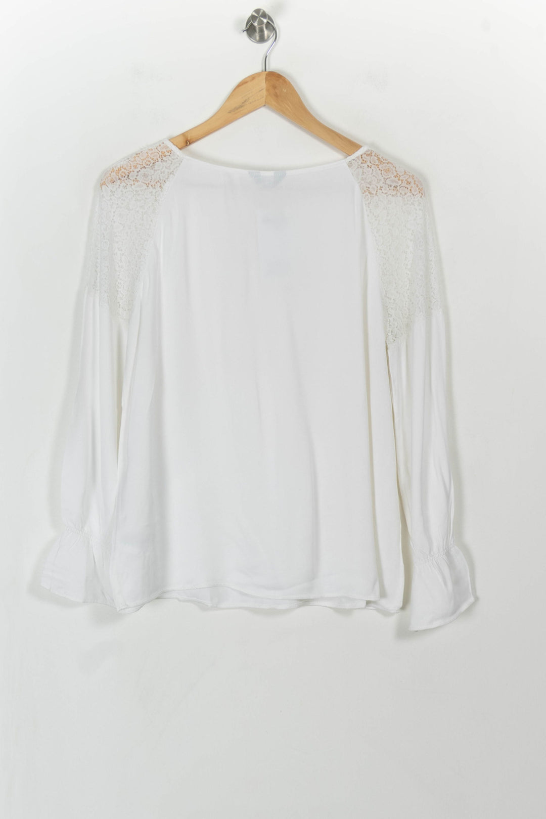 Blouse Blanche - Taille XL/42 de la marque Caroll | PARAD110769 - Vendu par Paradigme - Image 5