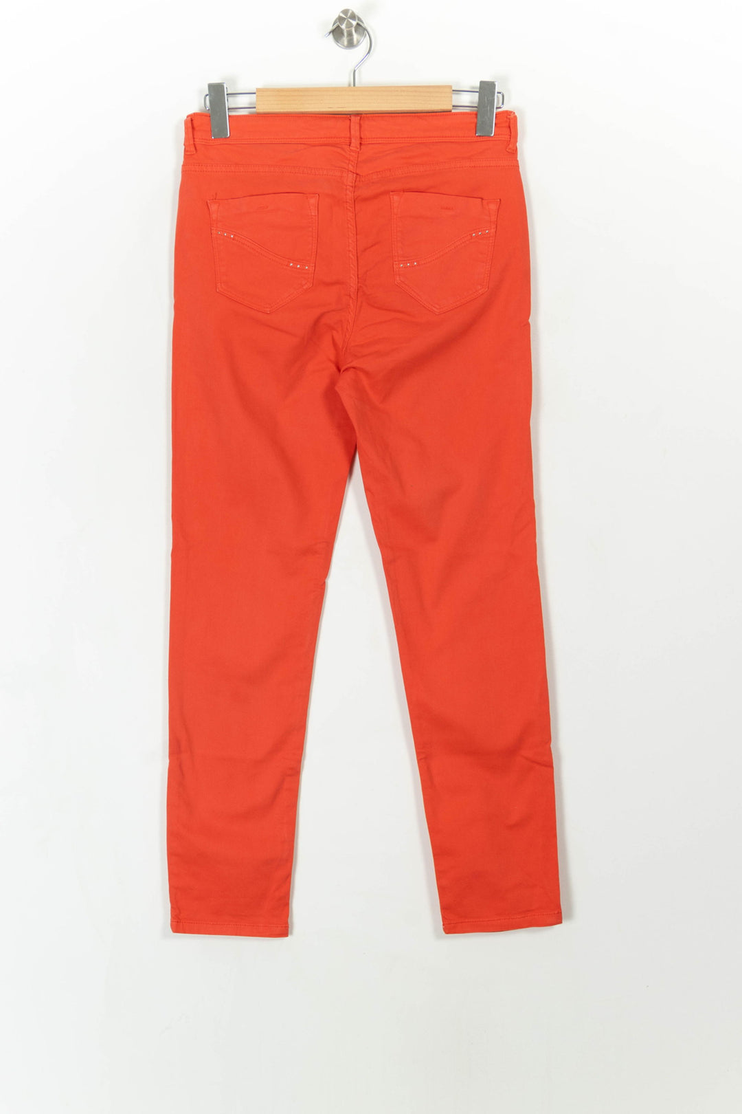 Pantalon Chino Rouge - Taille L/40 de la marque Maison 123 | PARAD110770 - Vendu par Paradigme - Image 5