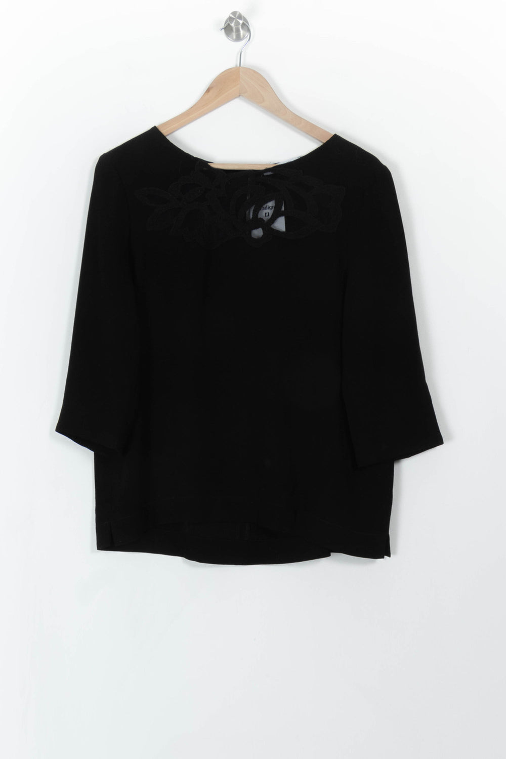 Blouse Noire - Taille XL/42 de la marque Gerard Darel | PARAD110774 - Vendu par Paradigme - Image 2