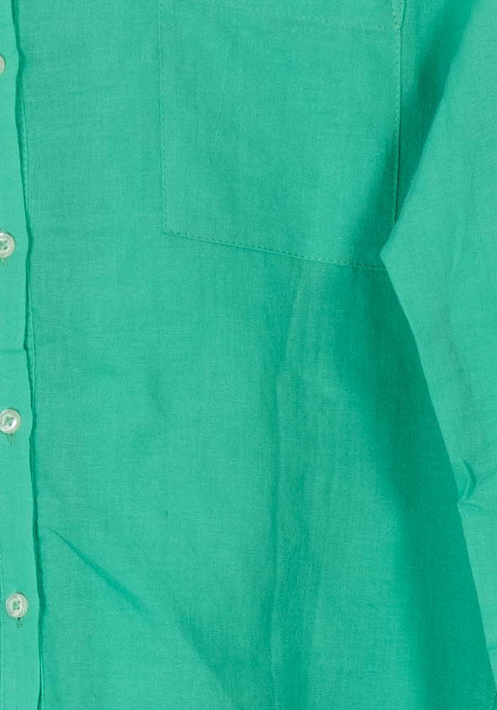 Chemise Verte - Taille L/40 de la marque Caroll | PARAD110775 - Vendu par Paradigme - Image 3