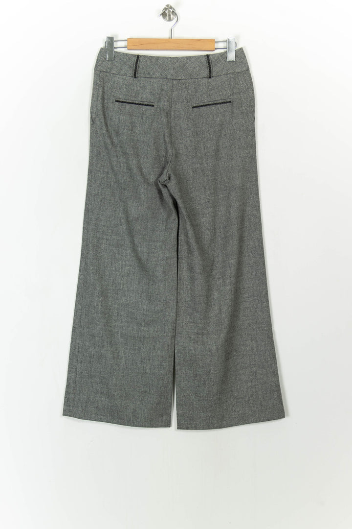 Pantalon Large Gris - Taille L/40 de la marque Caroll | PARAD110778 - Vendu par Paradigme - Image 5