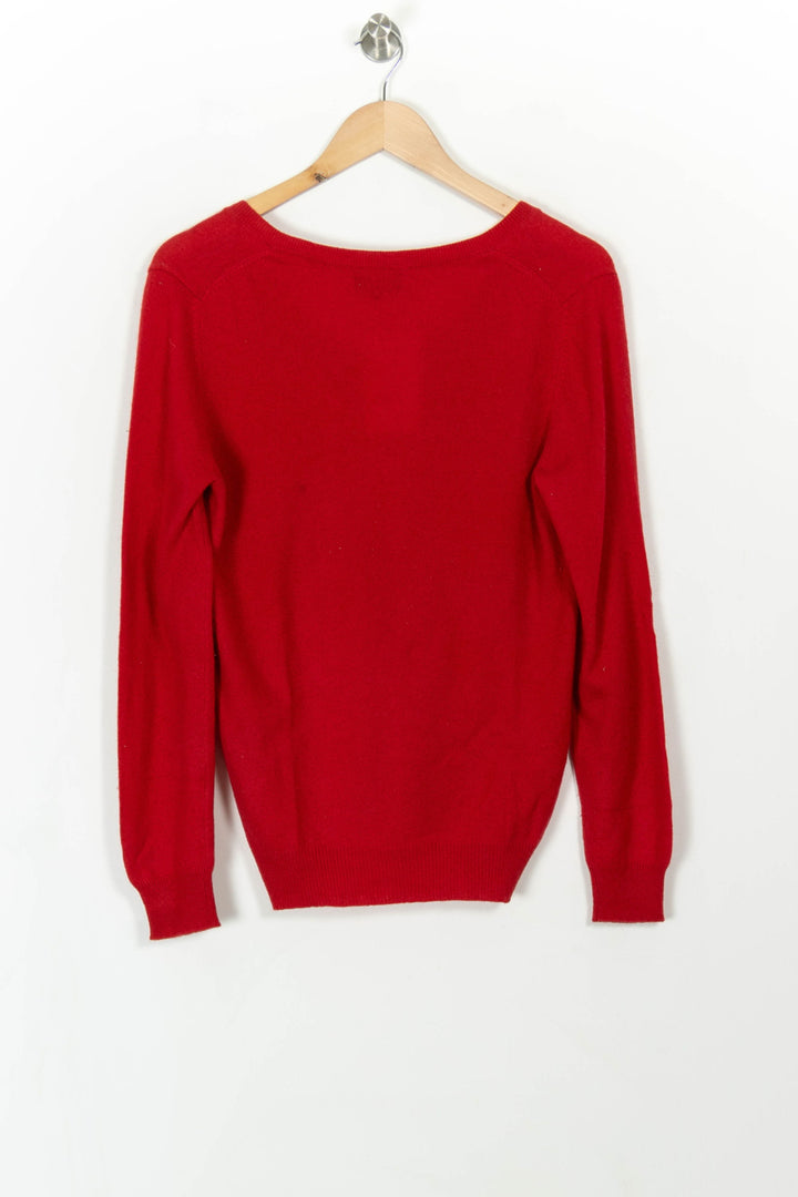 Pull Rouge - Taille L/40 de la marque Caroll | PARAD110781 - Vendu par Paradigme - Image 5