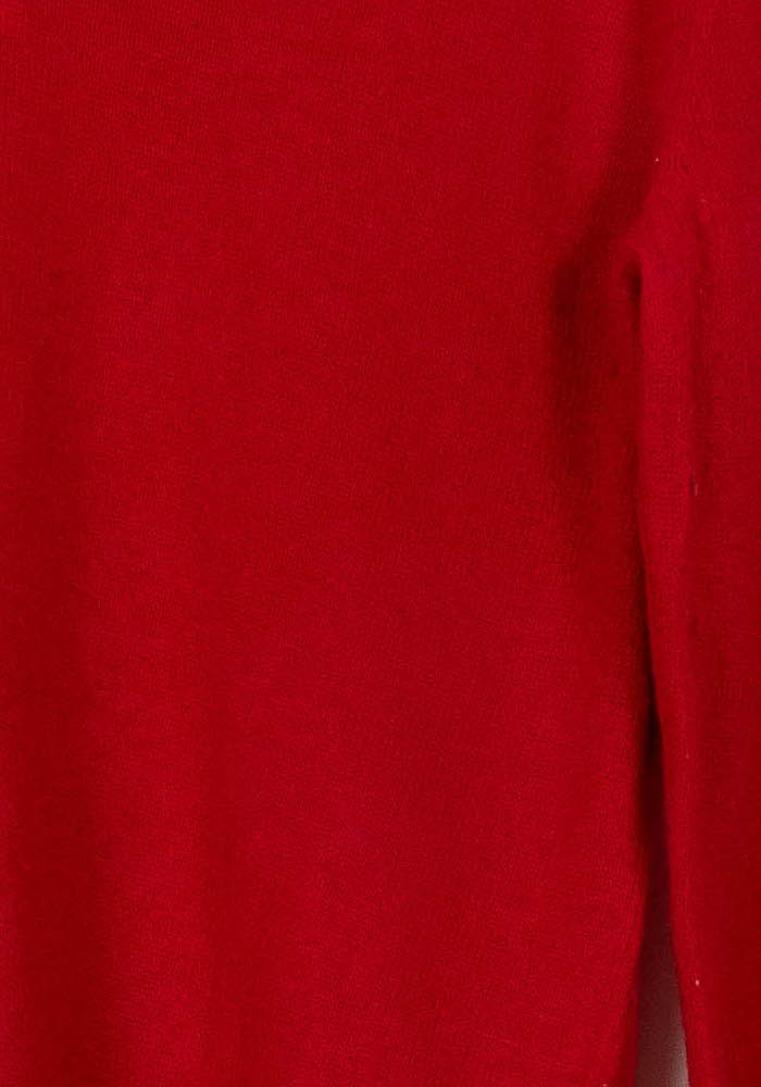 Pull Rouge - Taille L/40 de la marque Caroll | PARAD110781 - Vendu par Paradigme - Image 3