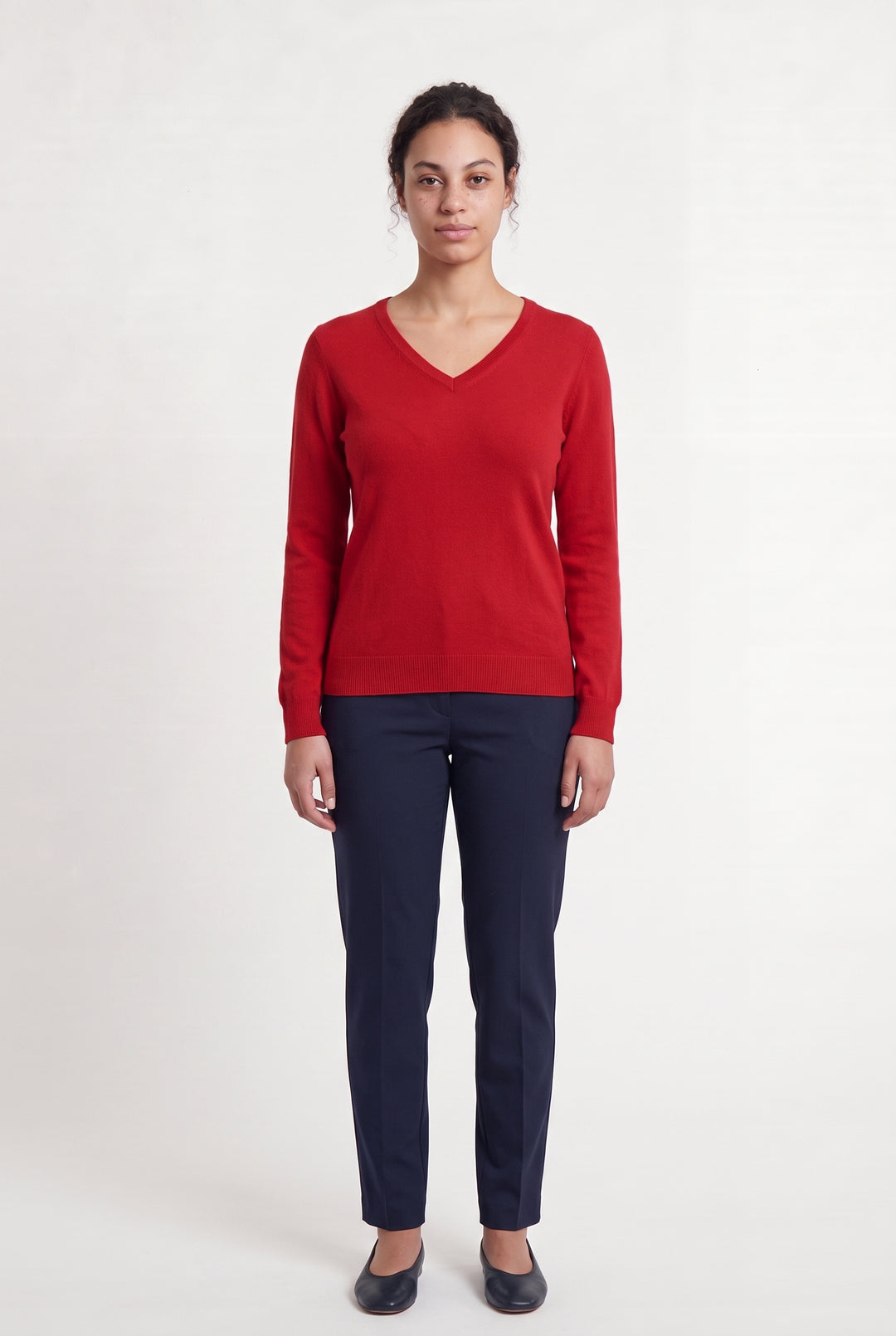 Pull Rouge - Taille L/40 de la marque Caroll | PARAD110781 - Vendu par Paradigme - Image 1