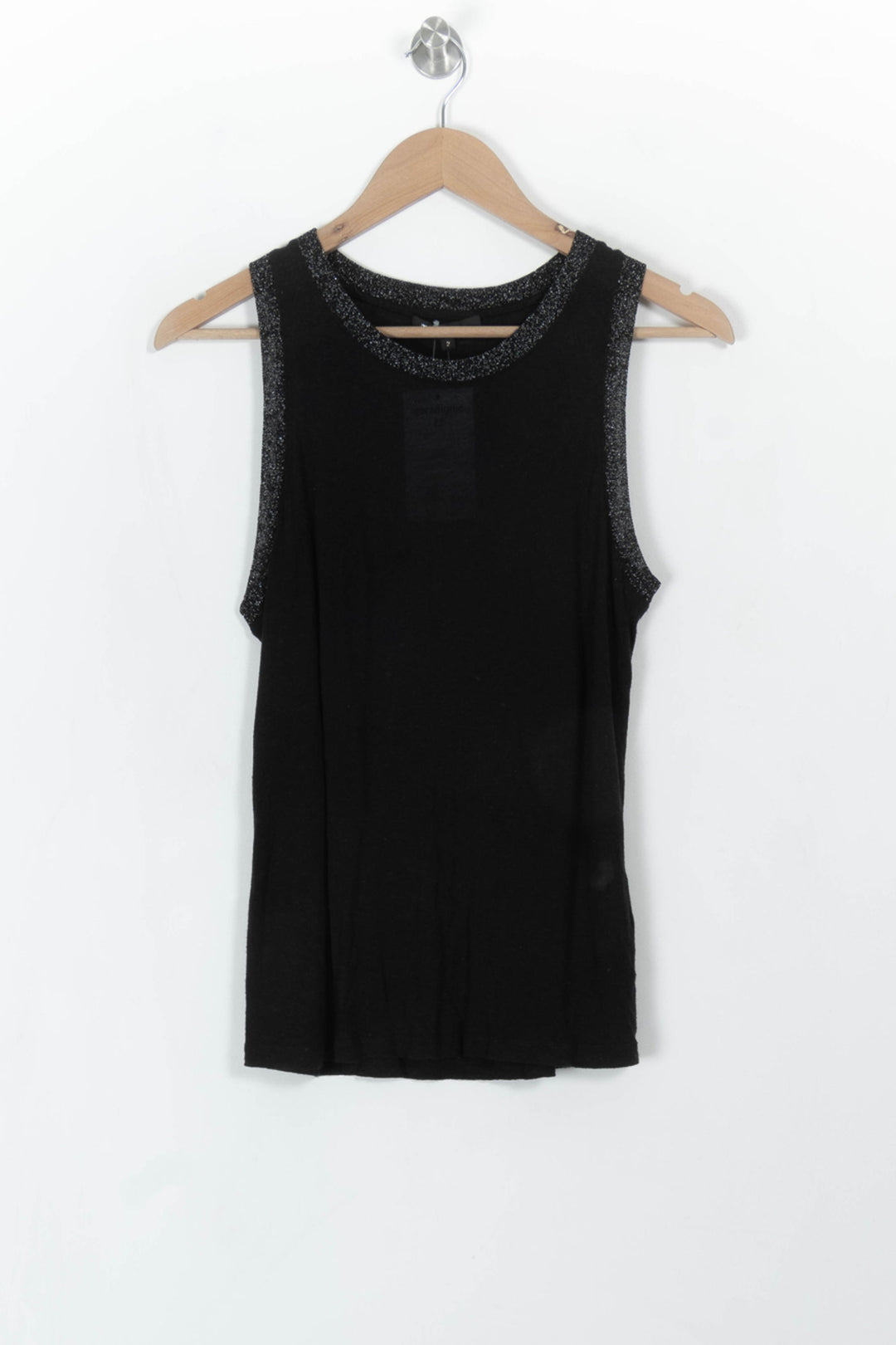 Débardeur Noir - Taille M/38 de la marque Maje | PARAD110783 - Vendu par Paradigme - Image 2