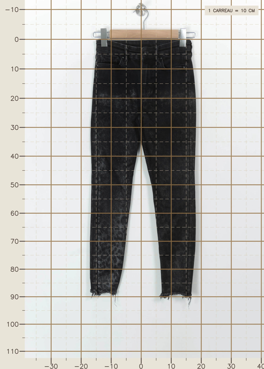 Jean Noir - Taille XS/34 de la marque All Saints | PARAD110784 - Vendu par Paradigme - Image 4