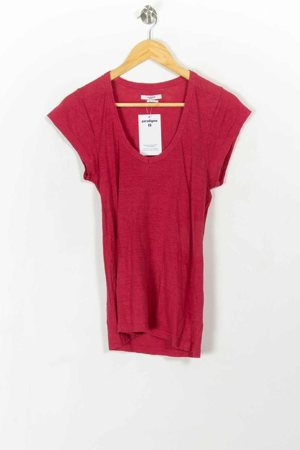 Tee-shirt Rose - Taille S/36 de la marque Isabel Marant étoile | PARAD110786 - Vendu par Paradigme - Image 2