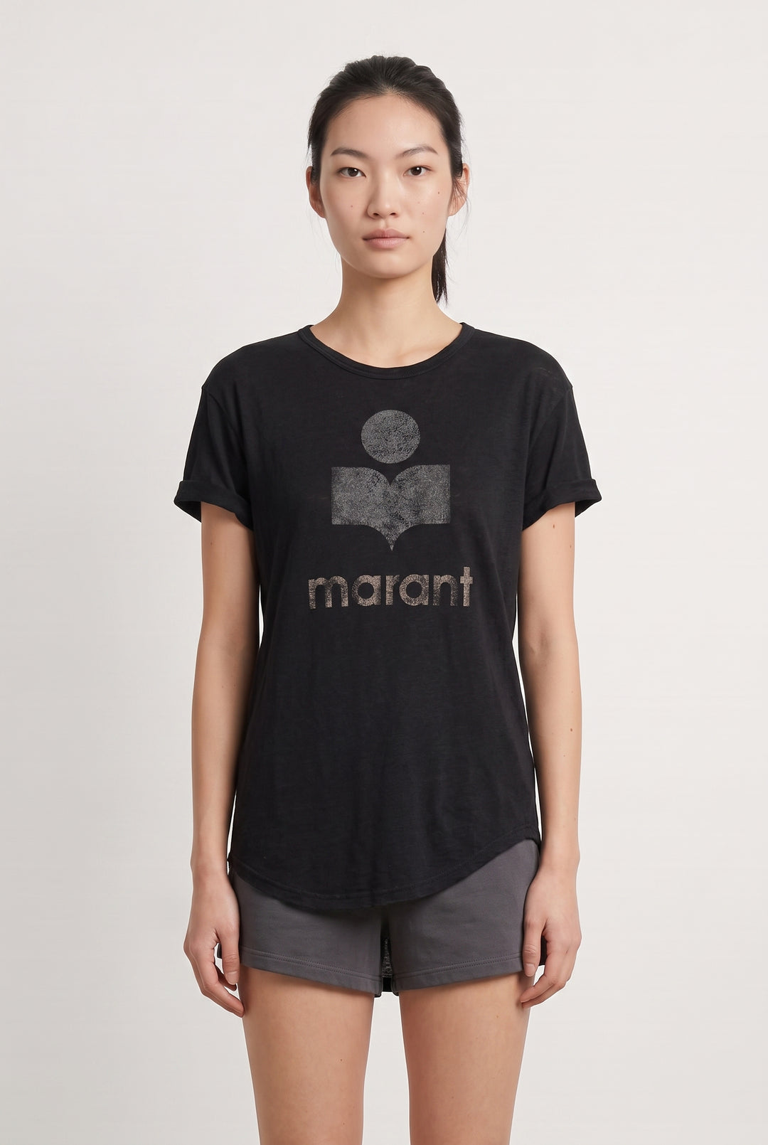 T-shirt Noir - Taille M/38 de la marque Isabel Marant étoile | PARAD110787 - Vendu par Paradigme - Image 1