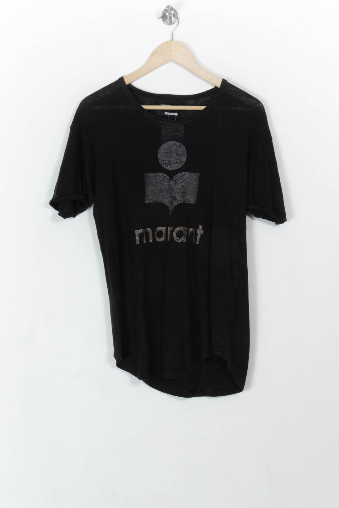 T-shirt Noir - Taille M/38 de la marque Isabel Marant étoile | PARAD110787 - Vendu par Paradigme - Image 2