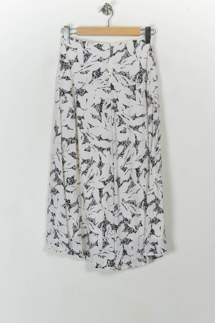 Jupe Longue Blanche et Noire - Taille S/36 de la marque Comptoir des Cotonniers | PARAD110830 - Vendu par Paradigme - Image 5