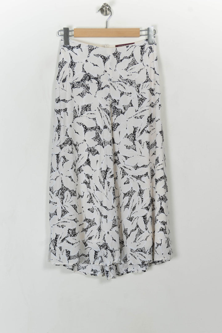 Jupe Longue Blanche et Noire - Taille S/36 de la marque Comptoir des Cotonniers | PARAD110830 - Vendu par Paradigme - Image 2