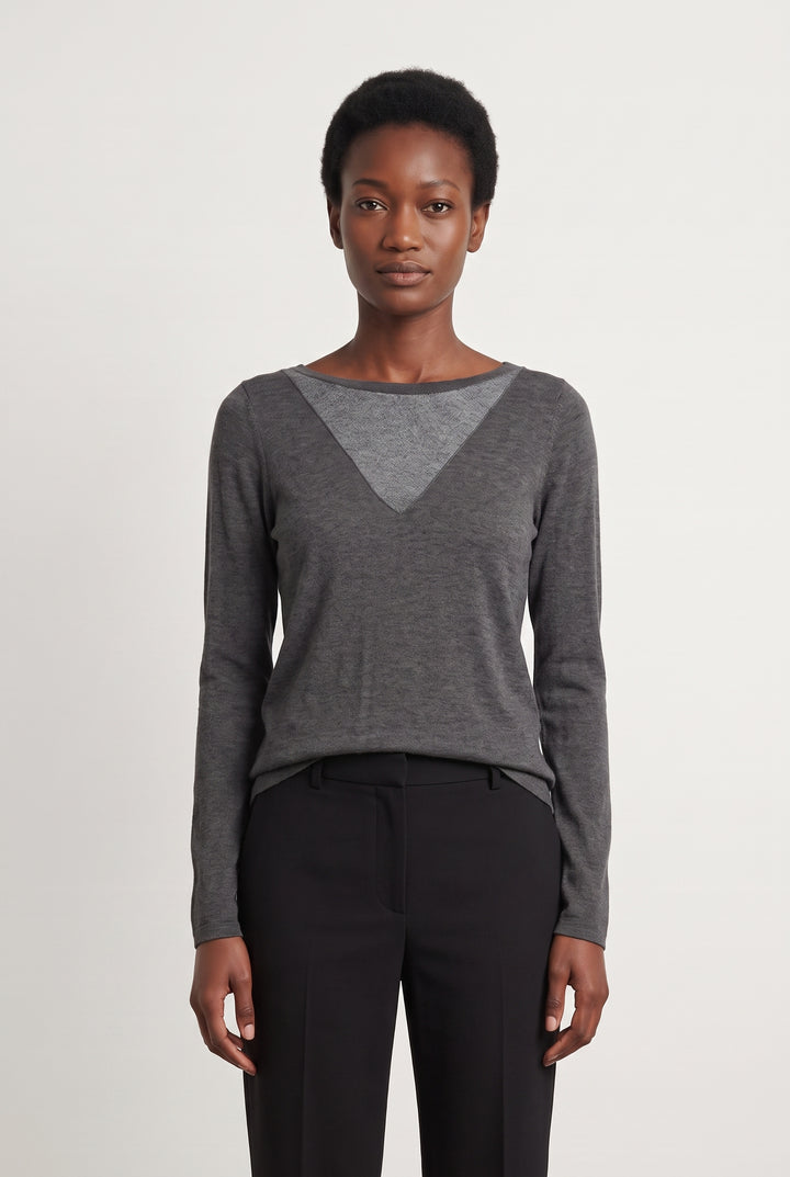 Pull Gris - Taille S/36 de la marque Marie Sixtine | PARAD110835 - Vendu par Paradigme - Image 1