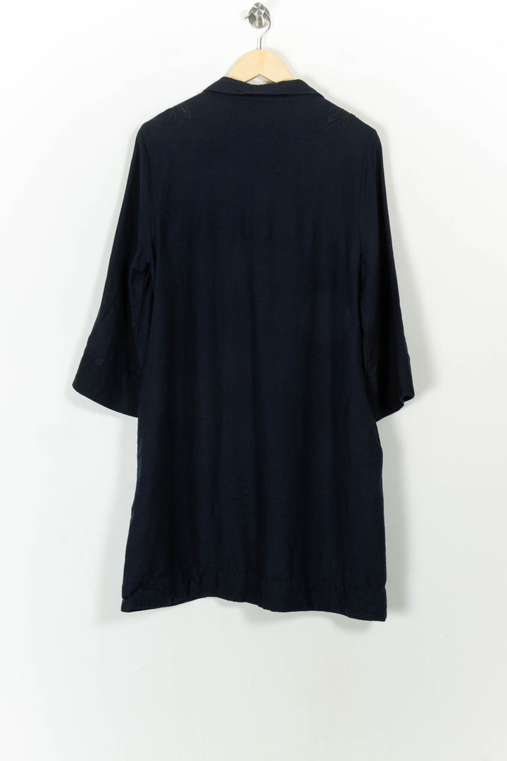 Robe Chemise Bleue - Taille L/40 de la marque Caroll | PARAD110853 - Vendu par Paradigme - Image 5