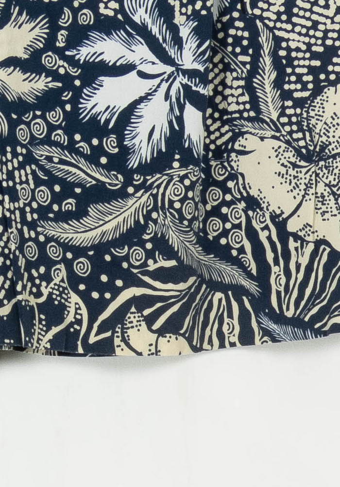 Short Bleu et Beige - Taille M/38 de la marque Caroll | PARAD110855 - Vendu par Paradigme - Image 3