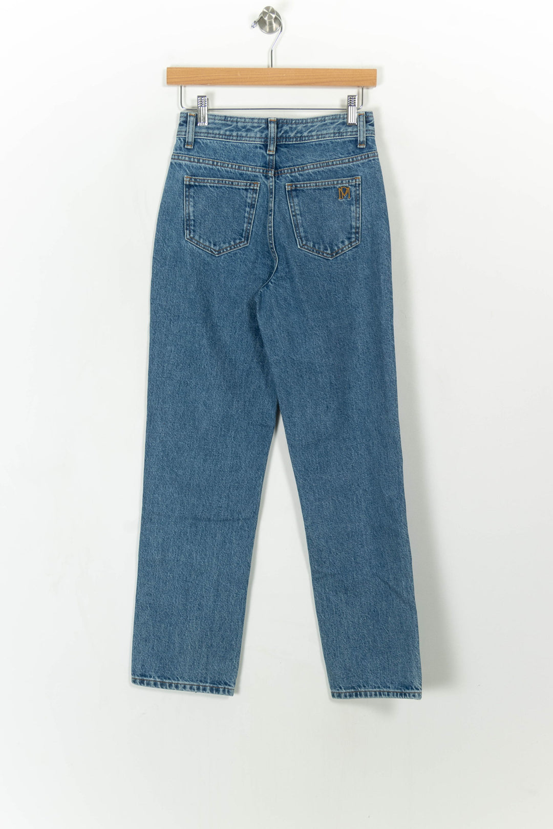 Jean Droit Bleu - Taille XS/34 de la marque Petite Mendigote | PARAD110858 - Vendu par Paradigme - Image 5