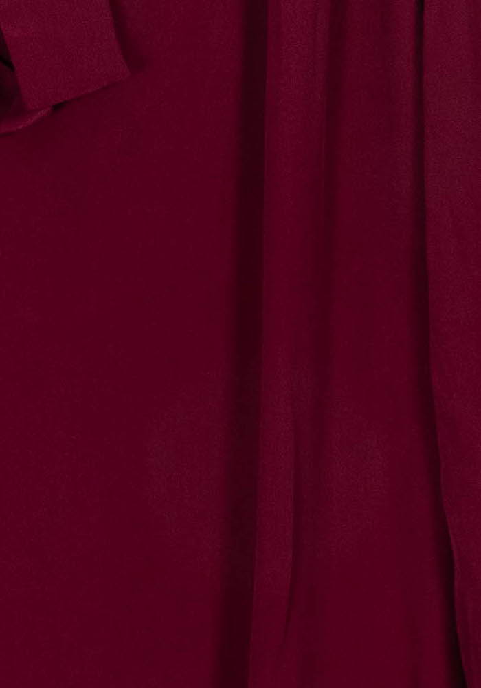 Robe Droite Bordeaux - Taille L/40 de la marque Vanessa Bruno - Athé | PARAD110859 - Vendu par Paradigme - Image 3