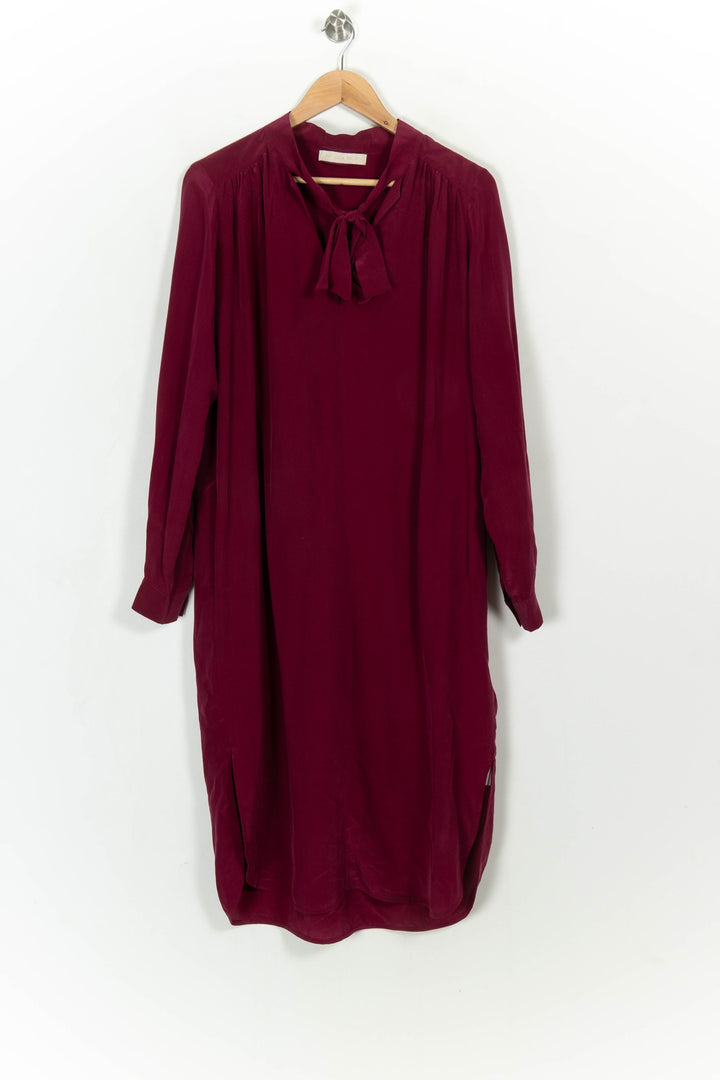 Robe Droite Bordeaux - Taille L/40 de la marque Vanessa Bruno - Athé | PARAD110859 - Vendu par Paradigme - Image 2