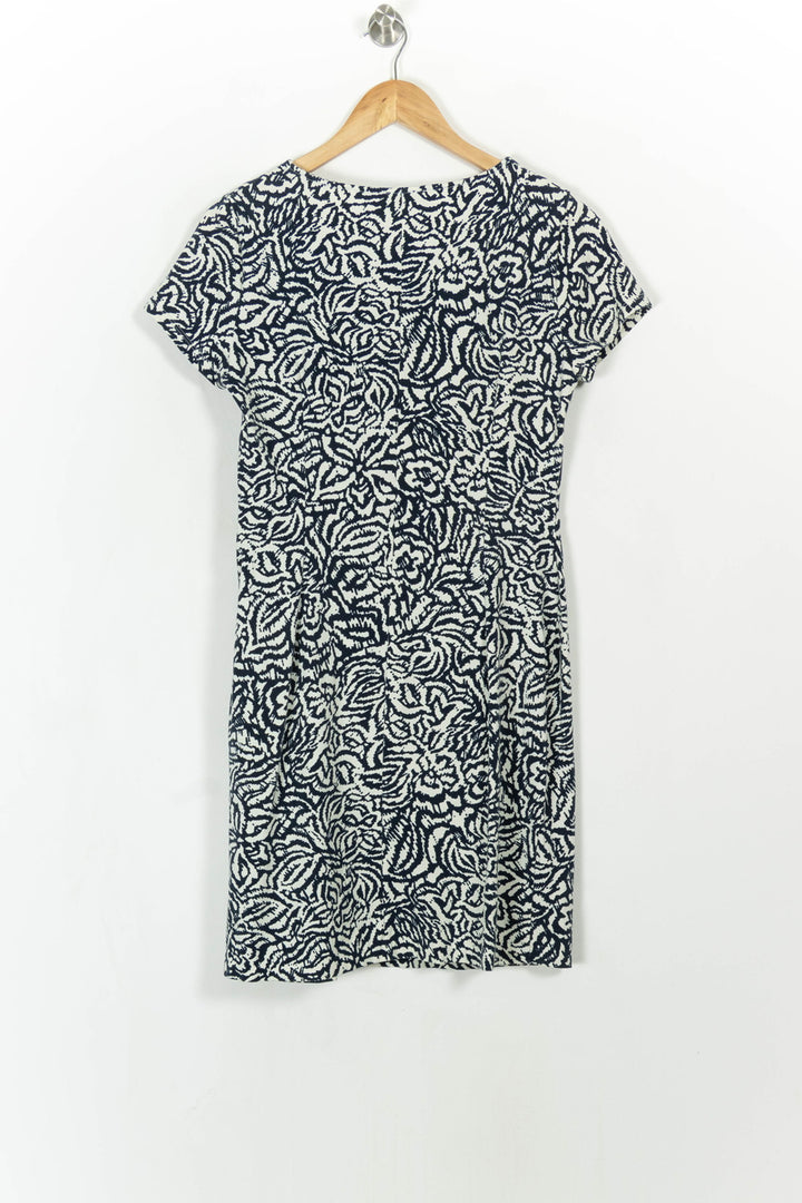 Robe Courte Bleu et Blanc - Taille L/40 de la marque Caroll | PARAD110860 - Vendu par Paradigme - Image 5