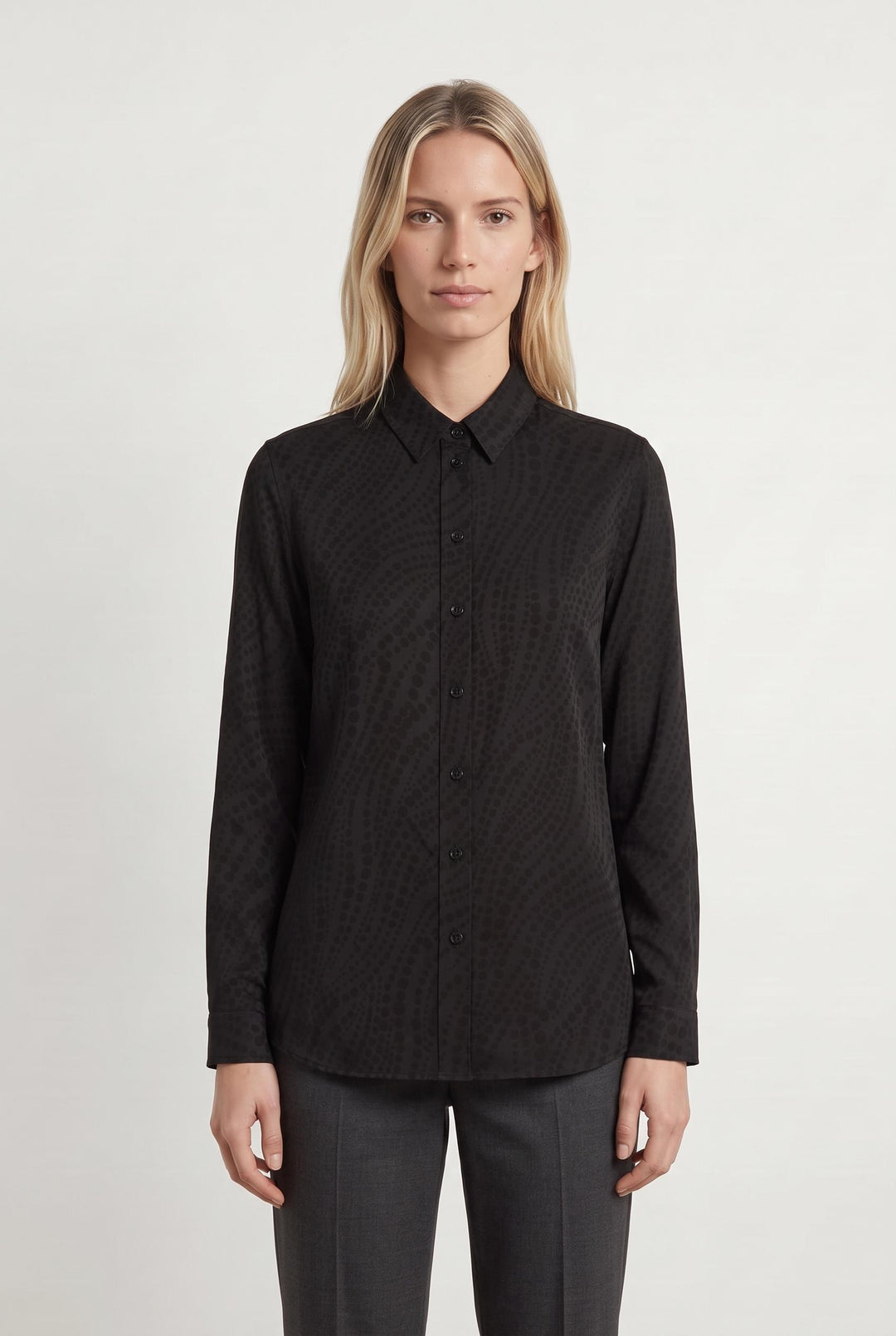 Chemisier Noire - Taille XS/34