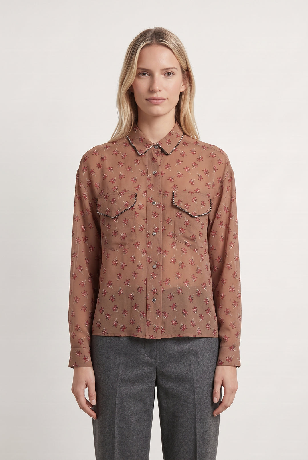Chemisier Rose - Taille M/38