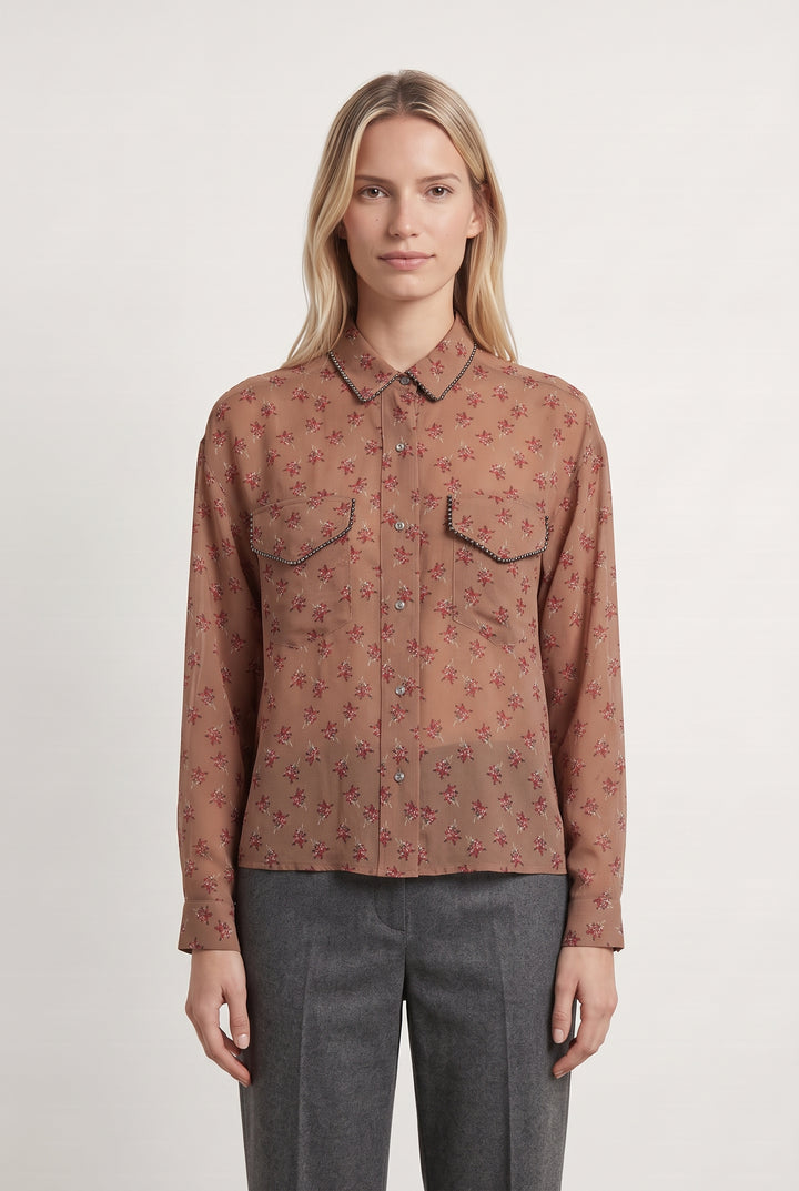 Chemisier Rose - Taille M/38