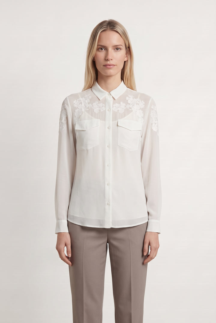 Chemisier Beige - Taille S/36