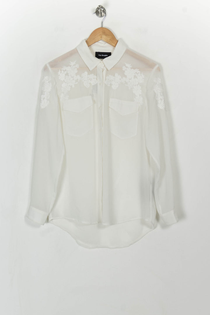 Chemisier Beige - Taille S/36
