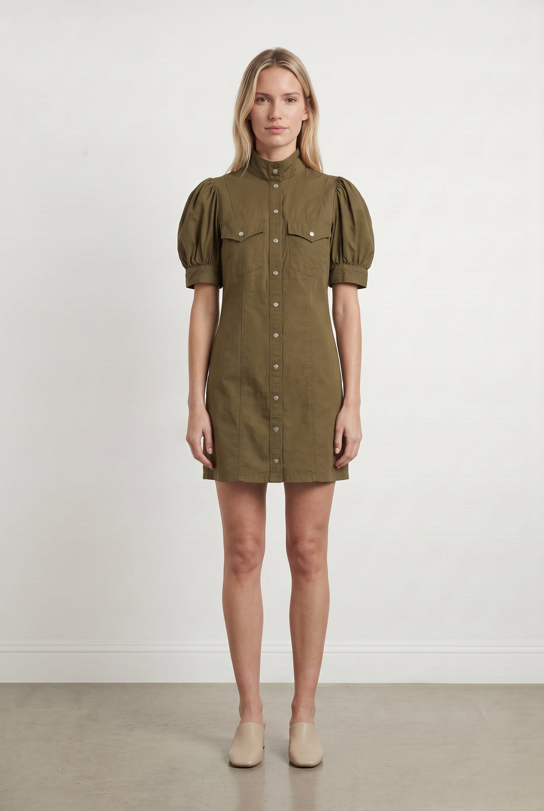 Robe Courte Verte - Taille XS/34