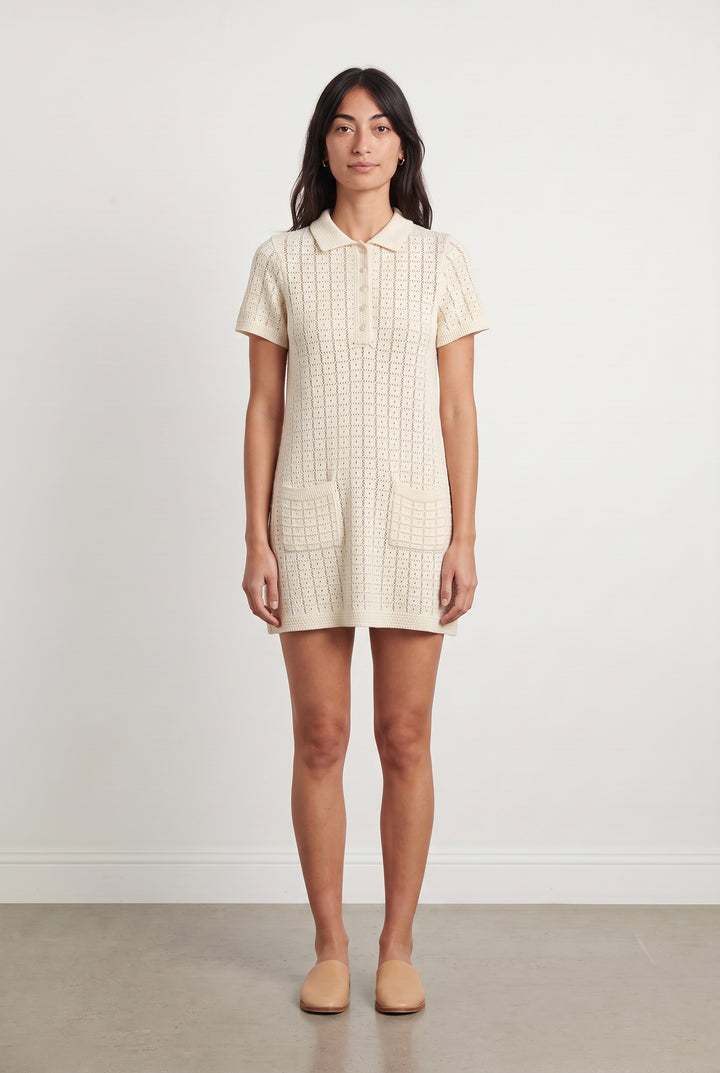 Robe Polo Beige - Taille S/36 de la marque Petite Mendigote | PARAD111070 - Vendu par Paradigme - Image 1