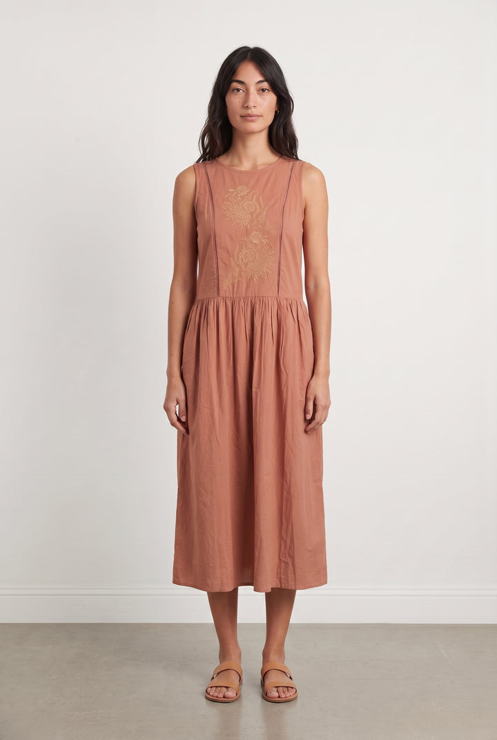 Robe Longue Rose - Taille S/36 de la marque Léon & Harper | PARAD111071 - Vendu par Paradigme - Image 1