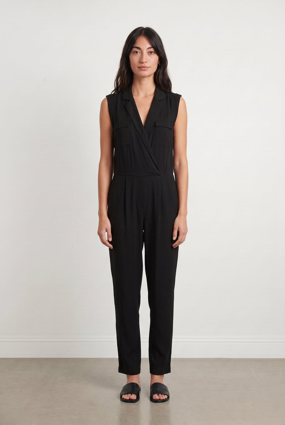 Combinaison Pantalon Noire - Taille M/38 de la marque Caroll | PARAD111075 - Vendu par Paradigme - Image 1