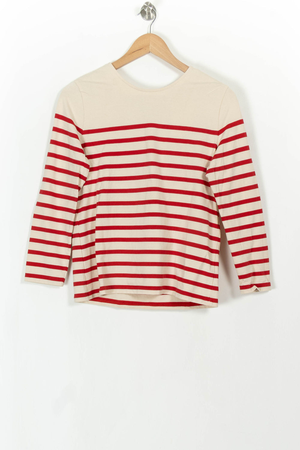 Marinière Rouge et Blanche - Taille M/38 de la marque Sézane | PARAD111076 - Vendu par Paradigme - Image 2