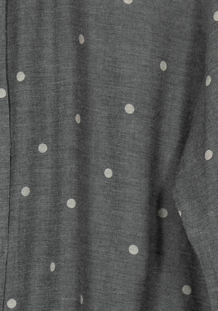 Blouse Grise à Pois Blancs - Taille XL/42 de la marque Bellerose | PARAD111077 - Vendu par Paradigme - Image 3