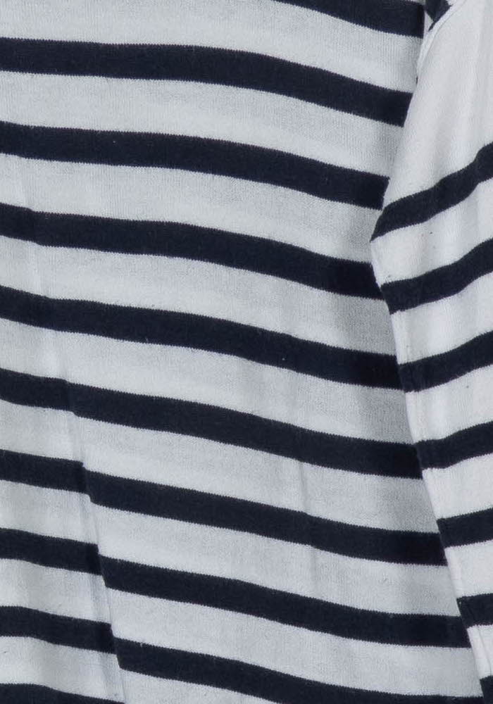 Marinière Blanc et Bleu - Taille L/40 de la marque IKKS | PARAD111078 - Vendu par Paradigme - Image 3